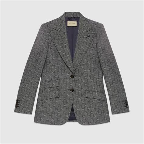 gucci lange jas|gucci wool jacquard jacket.